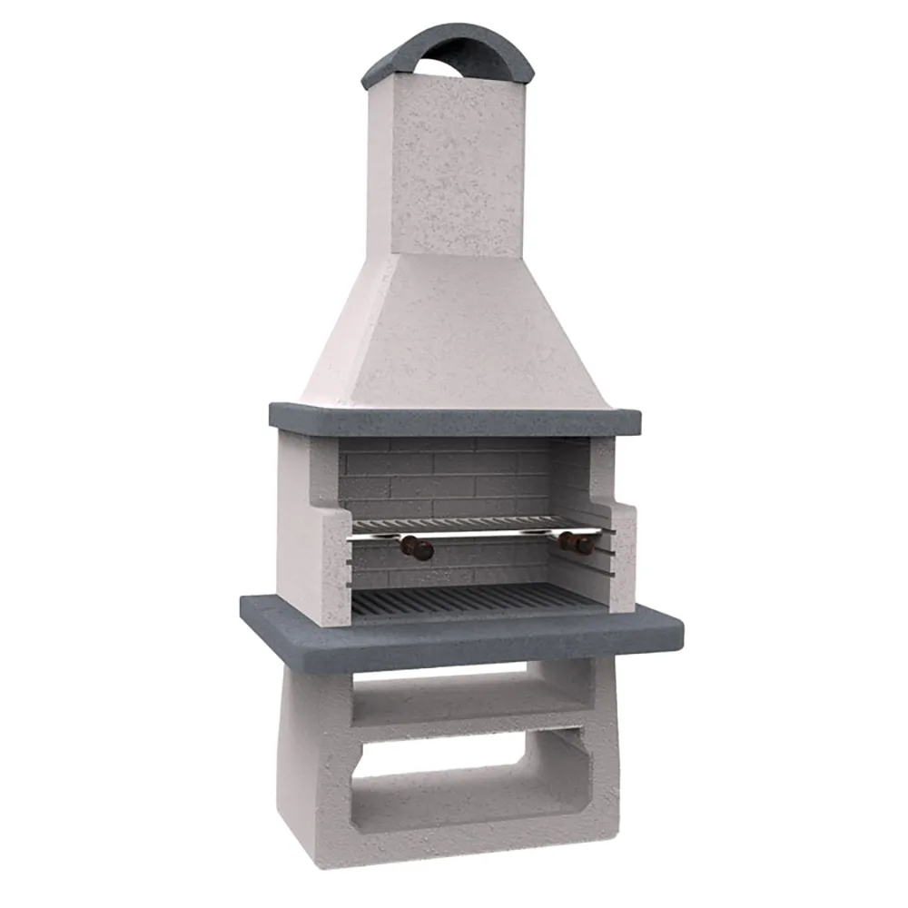 Edilmark GF75 - Barbecue en maçonnerie au charbon de bois