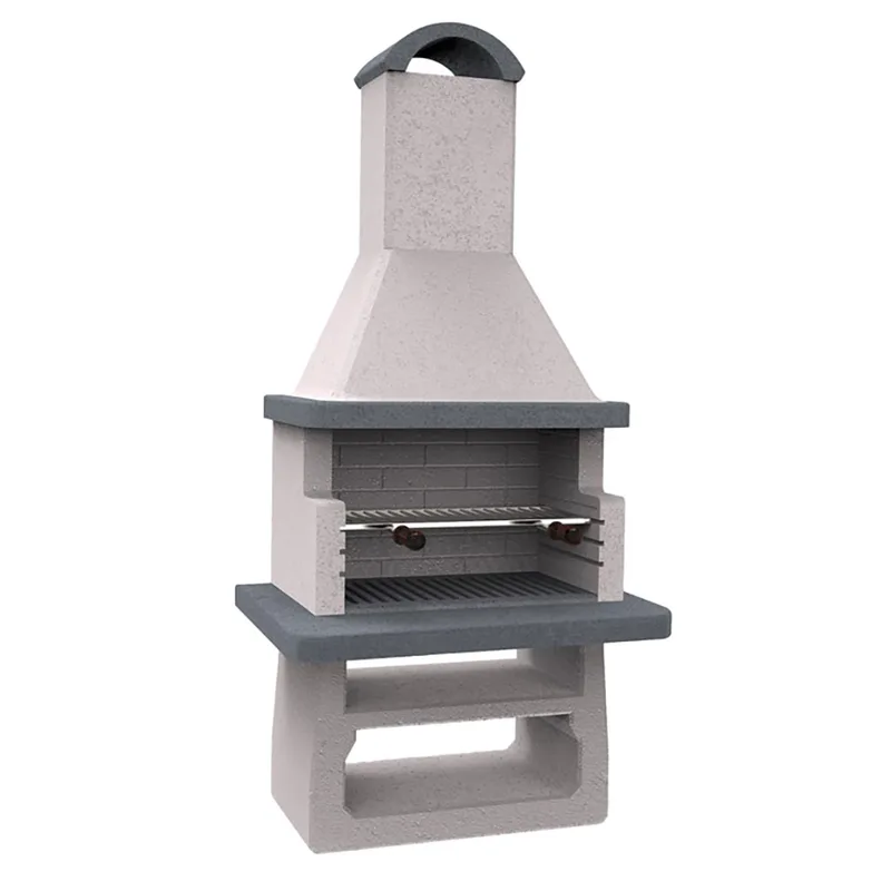 Edilmark GF75 - Barbecue en maçonnerie au charbon de bois