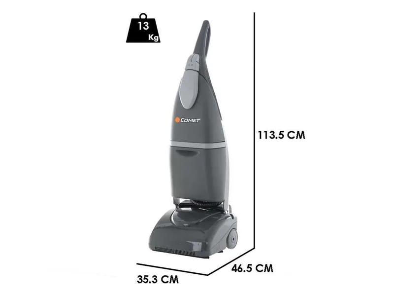 Comet CPS 29E - Nettoyeur de sols électrique 3 en 1 : lave, sèche et aspire