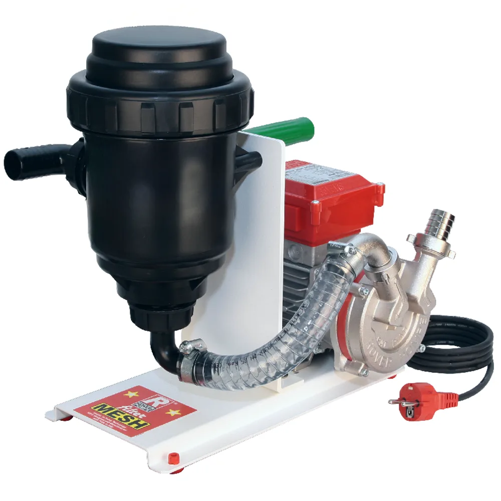 Rover MESH 5000 Novax - Pompe de transfert pour eaux sales avec filtre à mailles - 1,0 HP