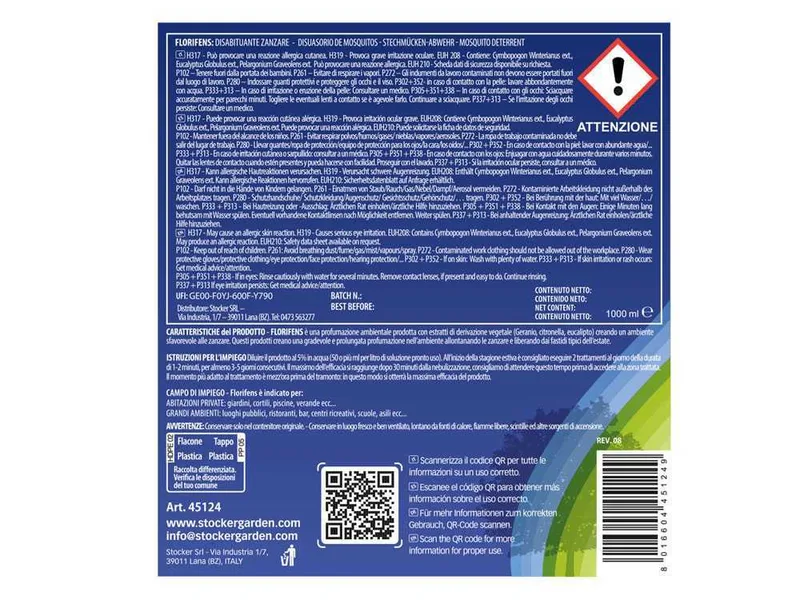 Florifens anti-moustique 1 L