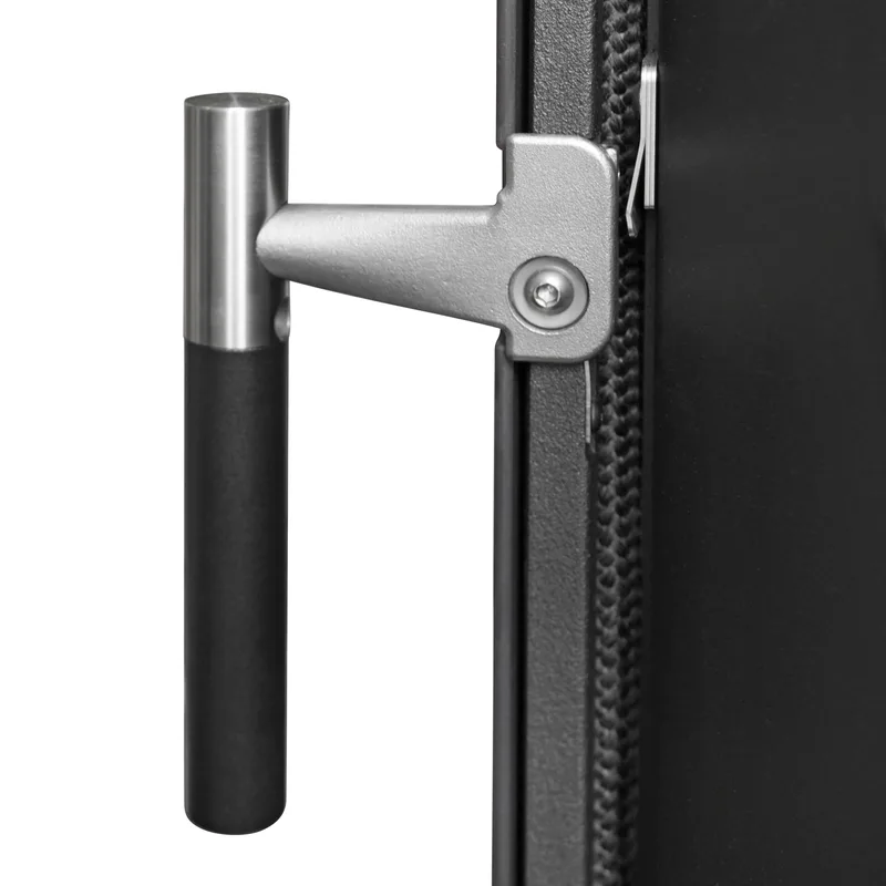 Poêle à bois Lotus Maestro 152 Noir/Calcaire, évacuation des fumées par le haut