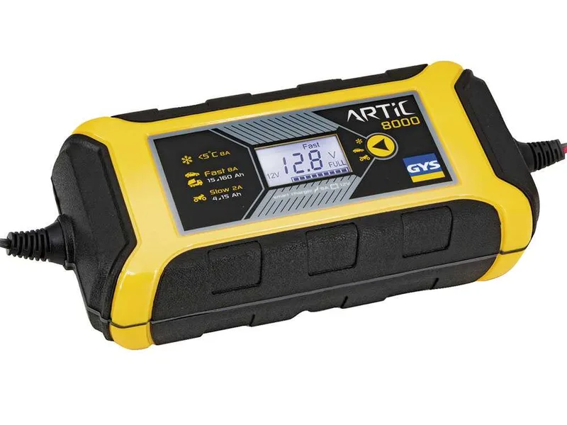 GYS Artic 8000 - Chargeur et mainteneur de charge automatique - Batteries 12 V