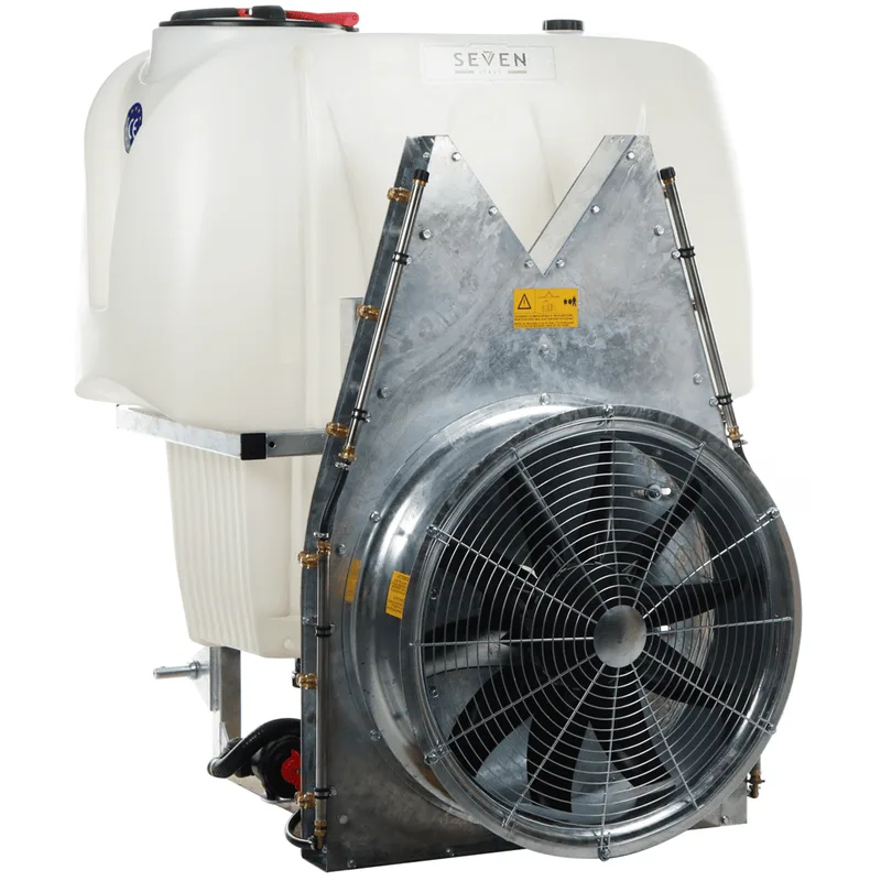 Seven Italy 600 - Atomiseur agricole porté à tour pour pulvérisation - Capacité 600 L - Pompe APS 71