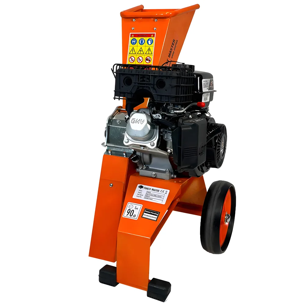 Forest Master FM6DD-MUL - Broyeur de branches et végétaux thermique - Moteur à essence LCT 6 CV