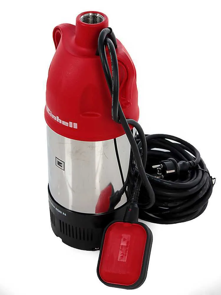 Pompe électrique immergée d'évacuation Einhell GC-DW 900 N - pour eaux claires - 900W