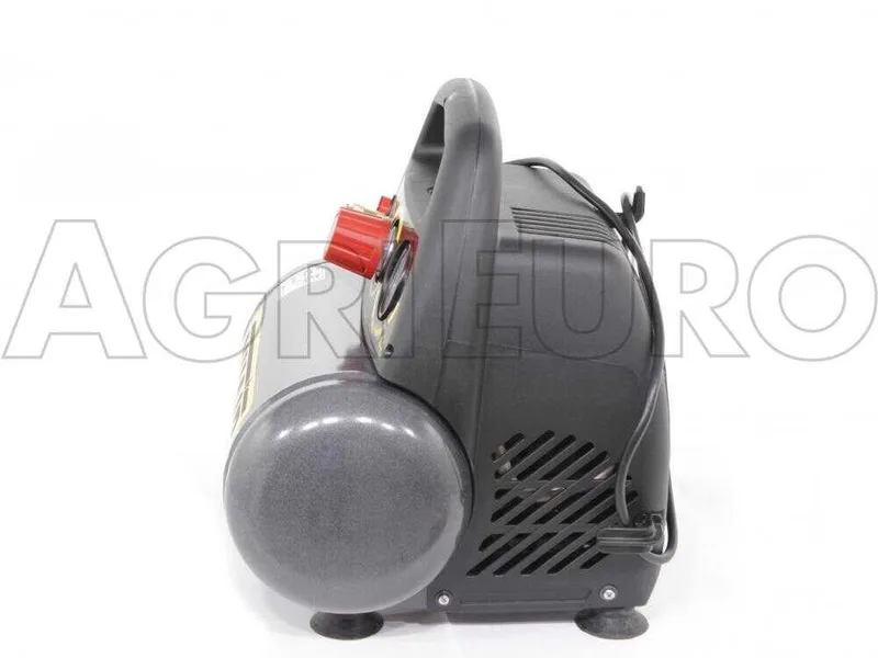 Nuair New Vento 200/8/6 - Compresseur d'air électrique portatif monophasé, oil-less - Moteur 1.5 CV - 6 L
