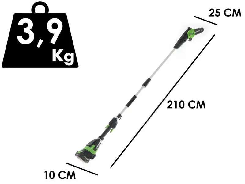 Greenworks G48PS - Élagueuse sur perche à batterie 48V