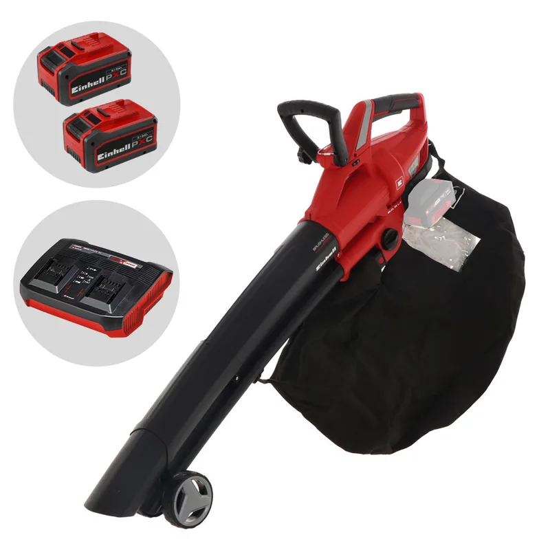 Einhell GE-CL 36 Li E - Souffleur - Aspirateur à feuilles - 2x 18 V 5-8 Ah