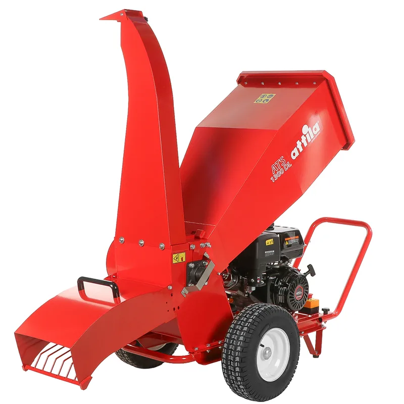 Attila ATS 1300 DL – Broyeur de végétaux thermique – Moteur essence Loncin 420 cm³ – Double configuration d’éjection