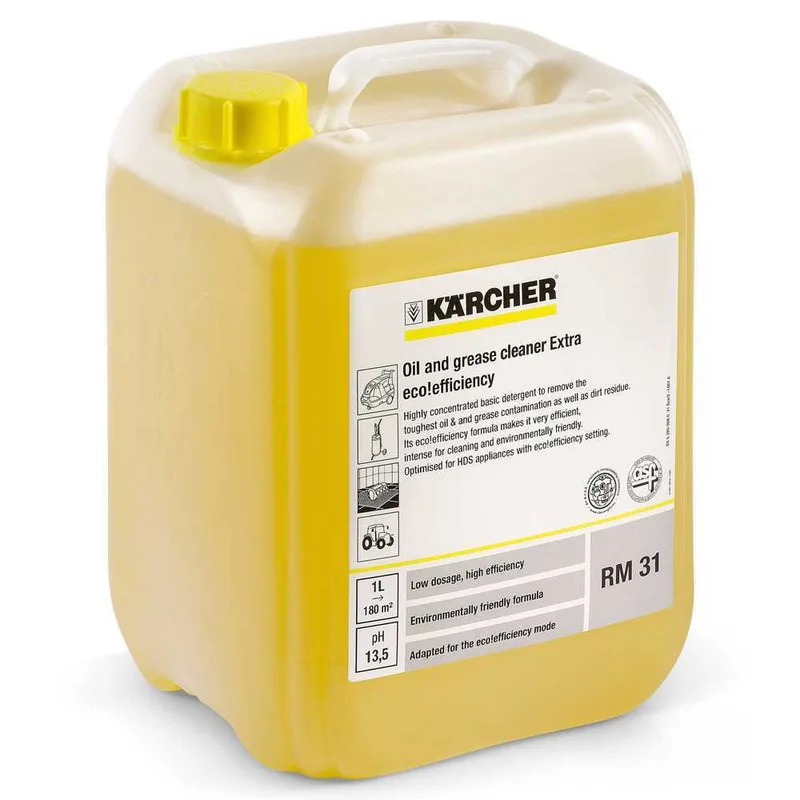 Détergent dégraissant pour Huile et graisse RM 31 ASF eco!efficiency - pour nettoyeurs Karcher