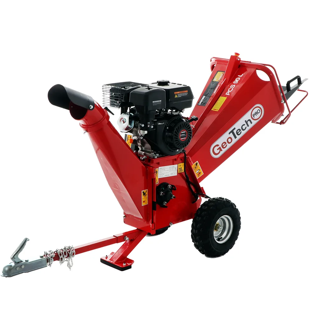GeoTech Pro PCS 90 L - Broyeur thermique professionnel - Moteur Loncin G270F