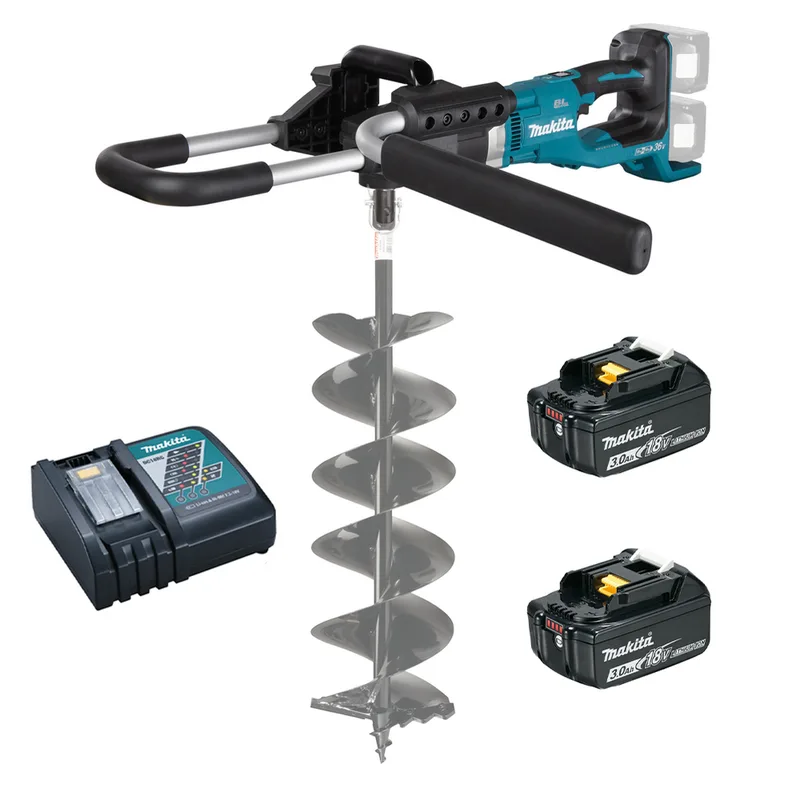 Makita DDG461Z - Tarière à batterie - 18Vx2 3Ah - mèche non incluse