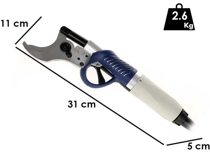 BullMach ARTEMIS 45 Pro - Sécateur électrique de taille - 36V 4Ah - Diamètre de coupe 45 mm