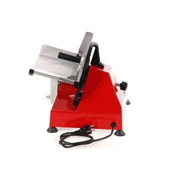Celme ALFA 220 Rouge - Trancheuse à jambon avec lame en acier 220 mm