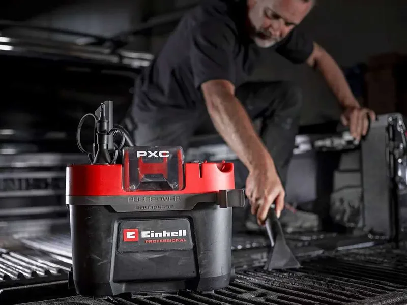 Einhell TP-VC 18/10 Li BL - Aspirateur multifonction à batterie - 18V 5-8 Ah