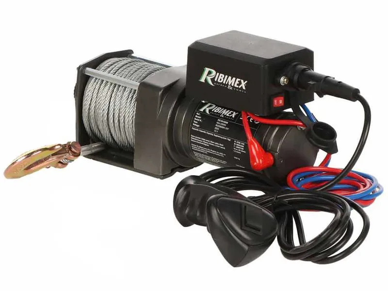 Ribimex PE12V/2500 - Treuil électrique a batteria 12V - 3 HP