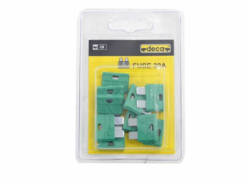 Fusibles 30A Deca - 10 pièces
