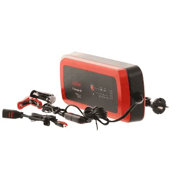 Telwin T-Charge 20 - Chargeur de batterie et mainteneur de charge - batteries au plomb 6/12V - 110W