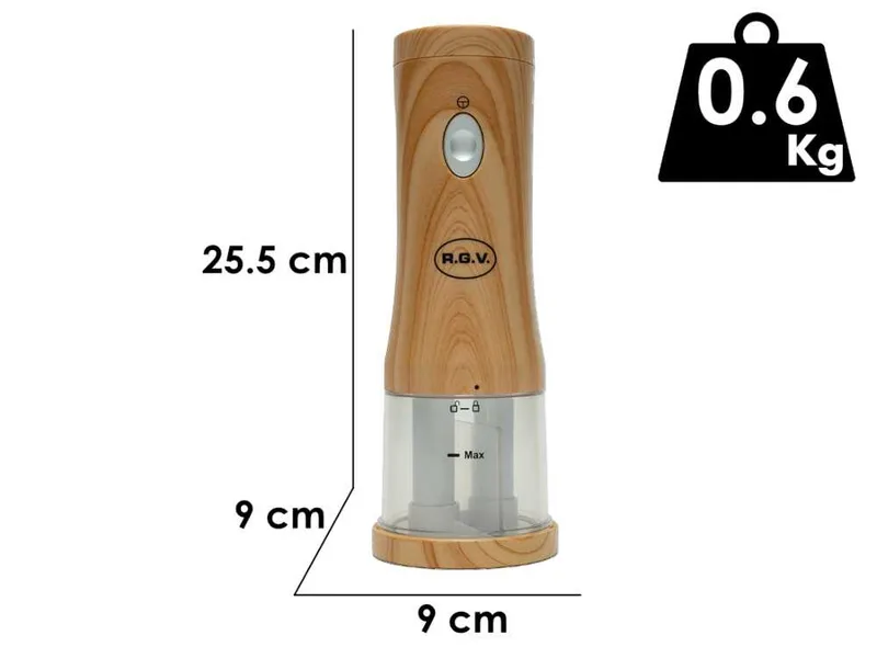 RGV Cheesy Bois - Râpe électrique de table sans fil - 30 W
