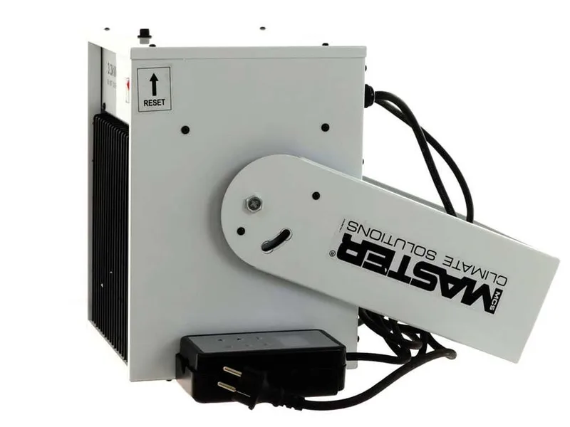 Master TR 3D - Générateur d'air chaud électrique avec ventilateur - 3,3 kW - Unité de commande à distance