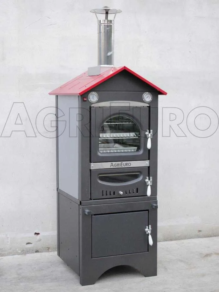 Agrieuro Minimus 50 EXT - Four à bois en acier d'extérieur - Ventilé