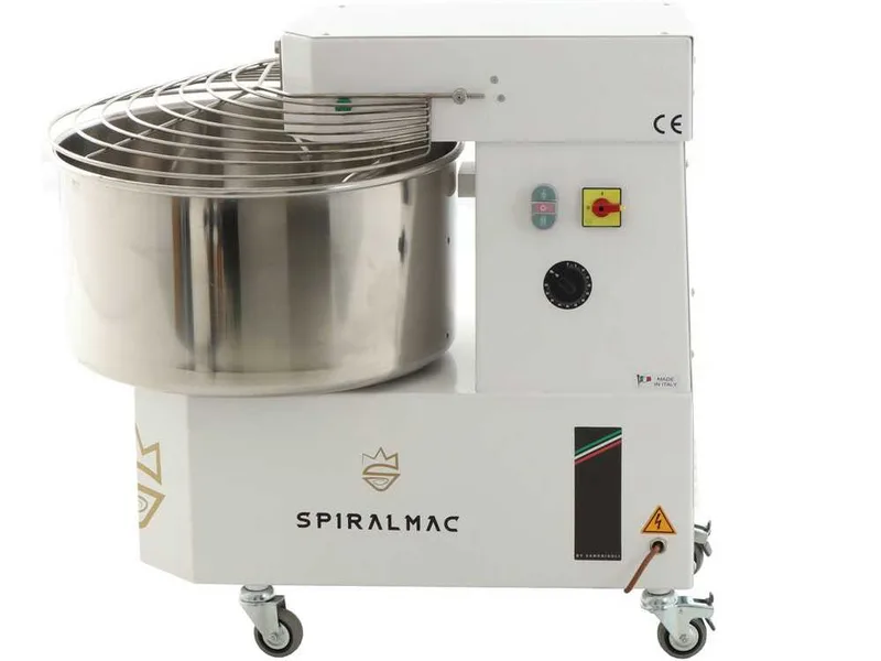 Pétrin à spirale triphasé SPIRALMAC SV44 - 2 Vitesses - 44 Kg - 3 CV