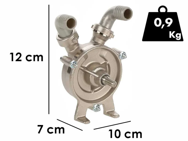 Rover Novax Drill 20 - Pompe de transfert pour perceuse en alliage anticorrosion