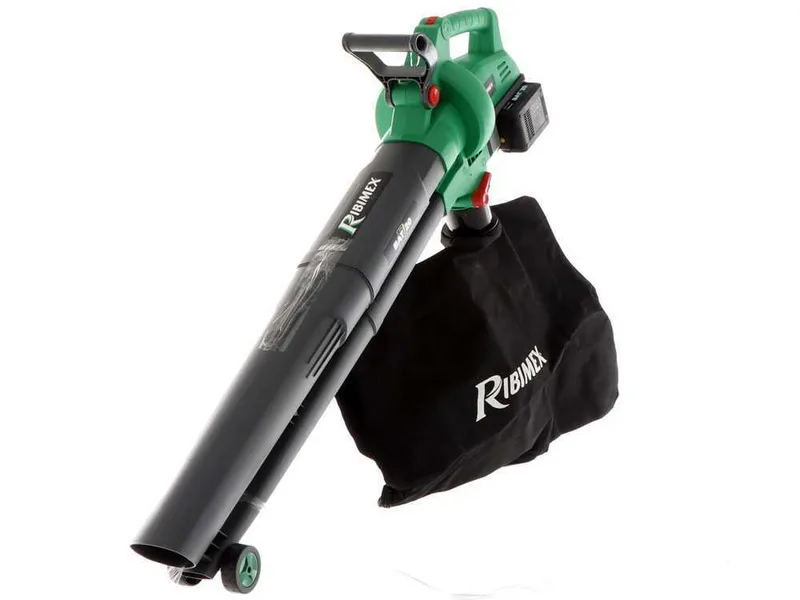 Ribimex PRBAT20-ASBSB - Souffleur aspirateur à batterie