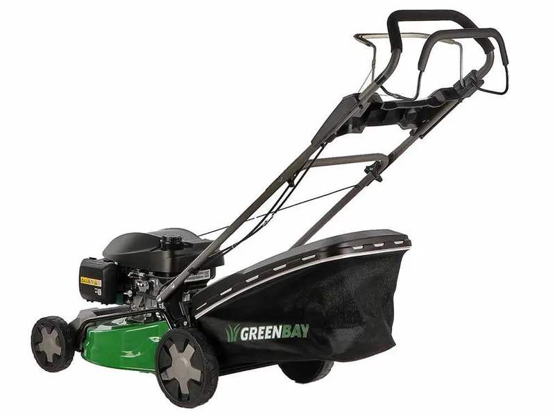 GreenBay GB-LM 46 SH - Tondeuse à gazon tractée - 4 en 1 - Moteur Honda GCVx145