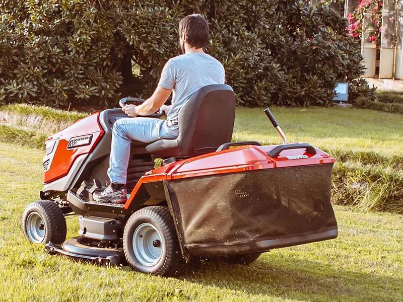 Snapper RTX122 - Tracteur tondeuse - Briggs&Stratton 724cc - Bac de ramassage - Mulching