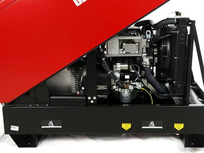 MOSA GE SX-9000 KDM - Groupe électrogène diesel insonorisé 8.3 kW - Continu 7.5 kW Monophasé - Moteur Kohler KDW702