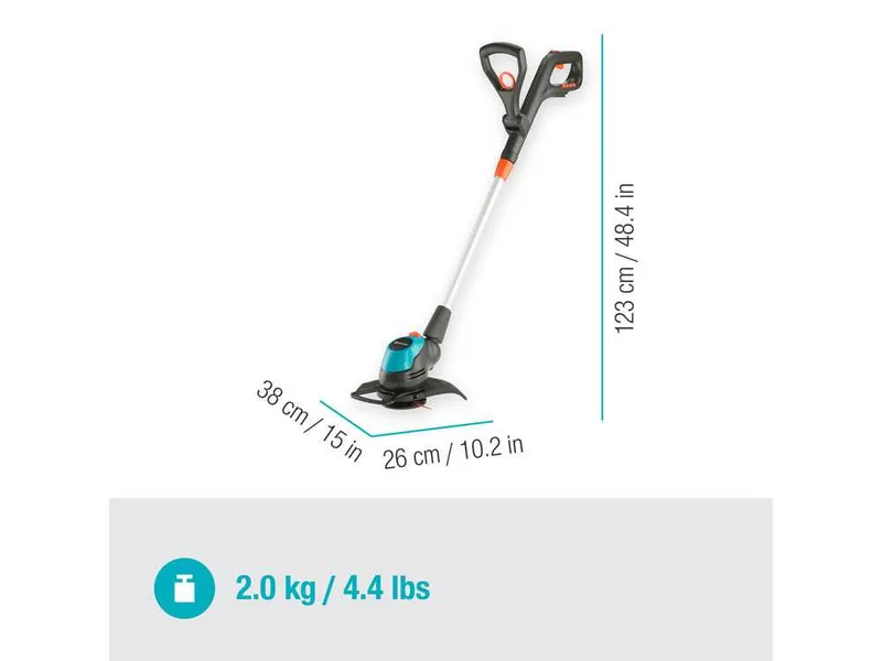 Gardena EasyCut 23/18V - Coupe-bordure à batterie