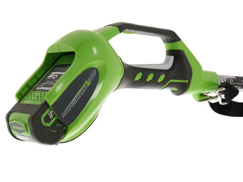 Taille-haies/Élagueuse électrique orientable Greenworks 2Ah - 40V
