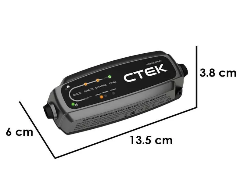 CTEK CT5 PowerSport - Chargeur de batterie mainteneur automatique - 8 phases - 12V 5A