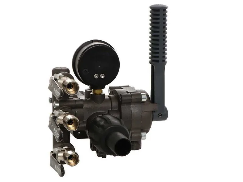 Groupe de commande Comet HPR 2 à 3 voies 150 l/min régulation haute pression, moyenne et basse pression