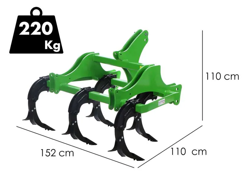 Seven Italy - RT5_Compak - Seven Italy - Décompacteur à 5 Éléments 150 Cm