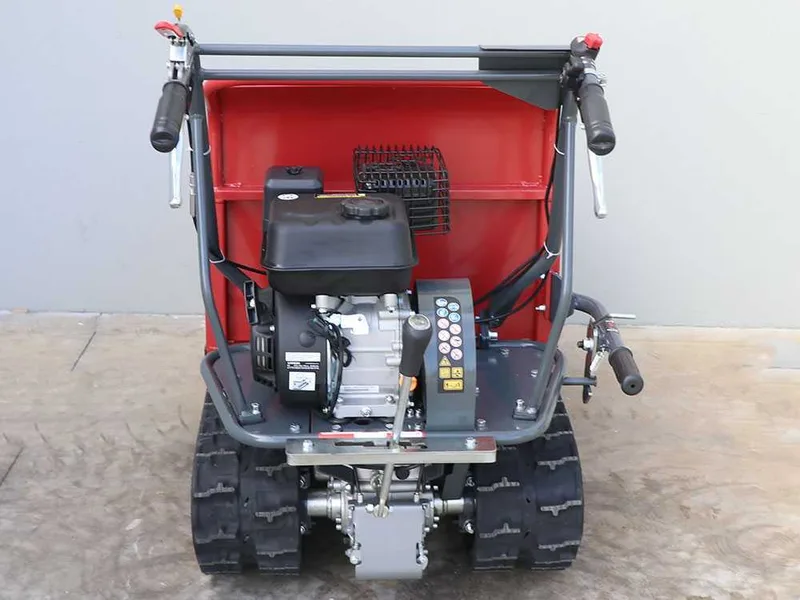 Zanon BC 90 Cingo - Broyeur autotracté à chenille sur brouette motorisée - Moteur Honda GX390