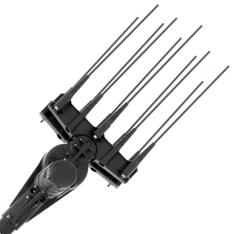 Peigne vibreur électrique à batterie Aima Twist Standard 210-310 cm - Perche aluminium + rallonge