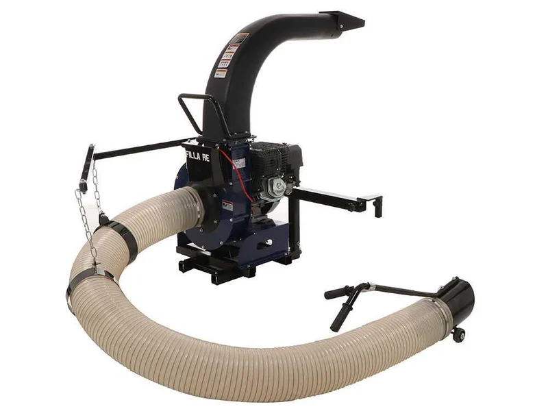 BullMach Filla RE - Aspirateur à feuilles thermique sur remorque - Rato 7 CV