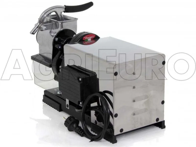 Reber 9010N - Râpe électrique - N.5 - Moteur électrique à induction professionnel 600W - INOX