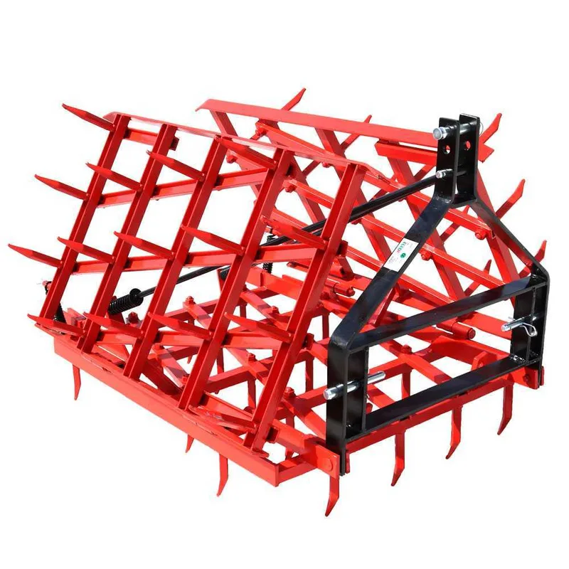 Herse à dents fixes série médium EPM50 - Portée/Tractée - 50 Dents Repliable - 250 cm