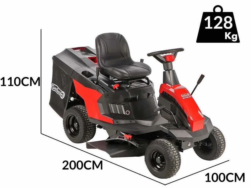 GeoTech Pro RM 75-660 CSM - Tracteur tondeuse mini-rider - Coupe de 66 cm