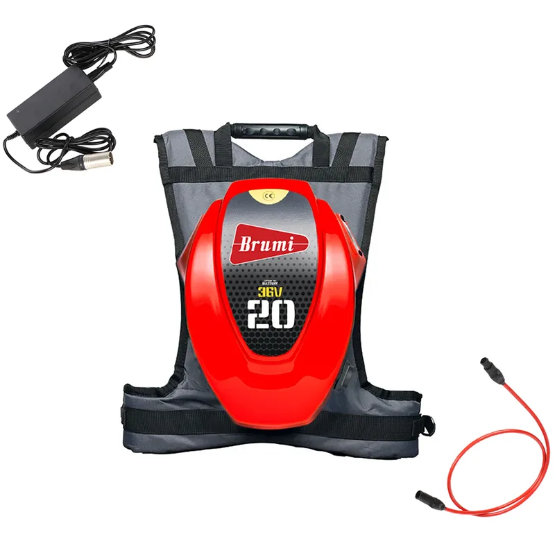 Brumi Backpack 36V - Groupe d'alimentation pour outils électriques - 36V/20Ah