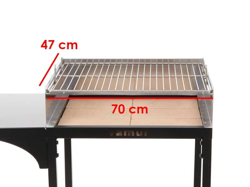 Famur BK7 Prime - Barbecue à charbon