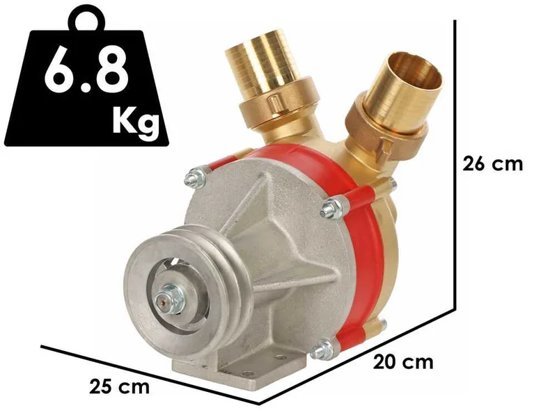 Rover N 50 - Pompe de transfert à poulie en bronze