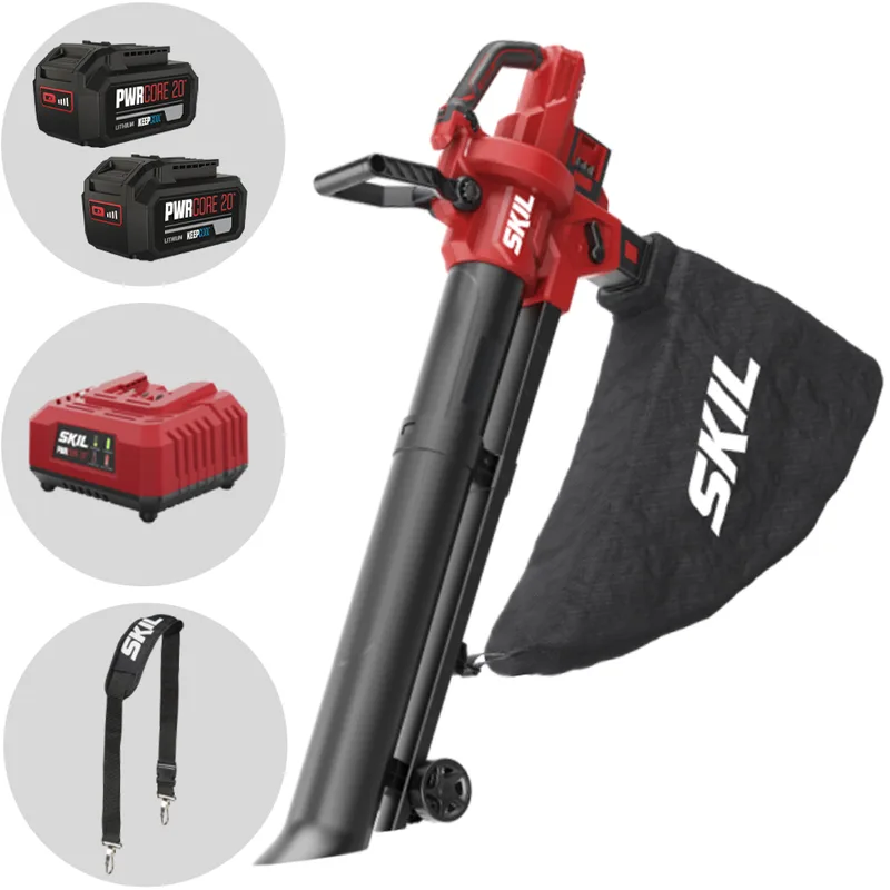 SKIL 0350 CA - Souffleur-aspirateur à batterie - 2x20V/4Ah