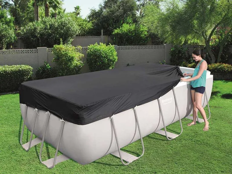 Bâche de piscine rectangulaire Bestway 58232 - 404x201 cm