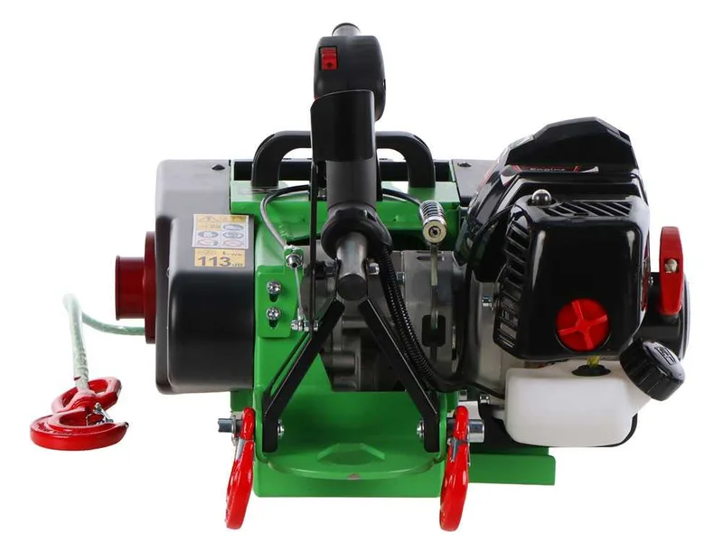 Docma VF155 Automatic Ultralight - Treuil forestier - moteur Solo HP50E-A - Câble en dyneema Ø 5mm de 80m