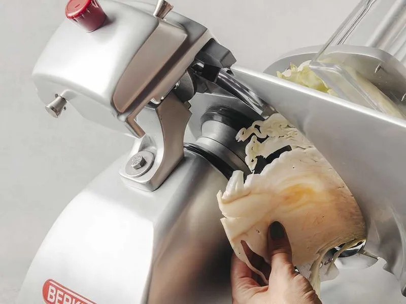 Berkel Pro Line XS25 Total Grey - Trancheuse avec lame en acier chromé de 250 mm